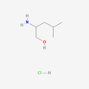 molecular formula C6H16ClNO B12505674 2-Amino-4-methylpentan-1-OL hydrochloride 