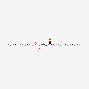 molecular formula C20H36O4 B12505698 Dioctyl (2e)-2-butenedioate 