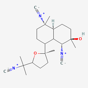 molecular formula C23H33N3O2 B1250583 Kalihinol F 