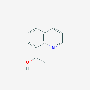 molecular formula C11H11NO B12505917 1-(Quinolin-8-yl)ethanol 