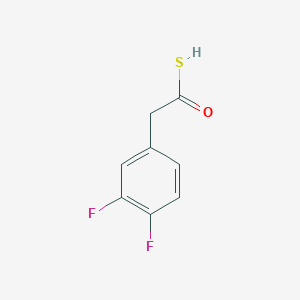 molecular formula C8H6F2OS B12506035 3,4-Difluoro-phenylthioacetic acid 