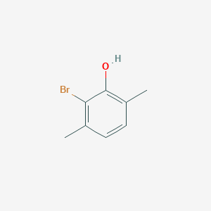 molecular formula C8H9BrO B12506158 2-Bromo-3,6-dimethylphenol 
