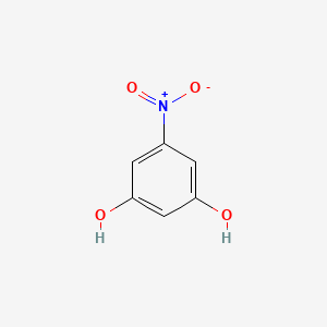 molecular formula C6H5NO4 B1250617 5-Nitrobenzene-1,3-diol 