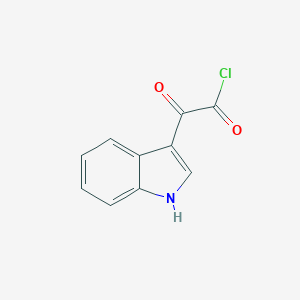 molecular formula C10H6ClNO2 B125062 3-Indoleglyoxylyl chloride CAS No. 22980-09-2