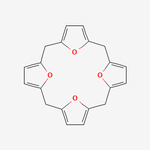 molecular formula C20H16O4 B1250623 Calix[4]furan 