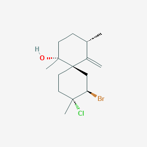 molecular formula C15H24BrClO B1250631 Pannosanol 