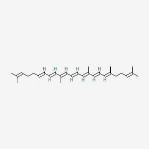 molecular formula C30H44 B1250637 4,4'-Diapo-zeta-carotene 