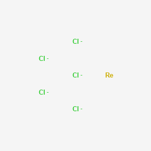 molecular formula Cl5Re-5 B12506389 Rhenium;pentachloride 