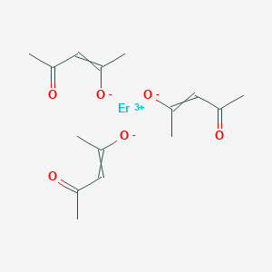 molecular formula C15H21ErO6 B12506432 Erbium(3+) bis(4-oxopent-2-en-2-olate) acetylacetonate 