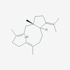 molecular formula C20H32 B1250649 Beta-Araneosene 