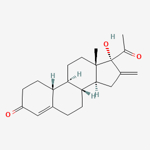 molecular formula C21H28O3 B1250651 Segesterone CAS No. 7690-08-6