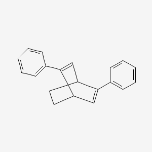 molecular formula C20H18 B12506599 2,5-Diphenylbicyclo[2.2.2]octa-2,5-diene 