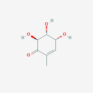 molecular formula C7H10O4 B1250666 Gabosine A 