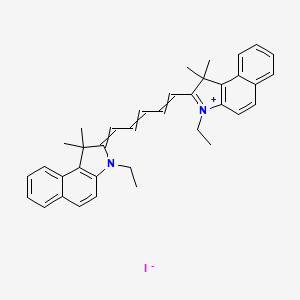 molecular formula C37H39IN2 B12506697 Cy5.5 di et 