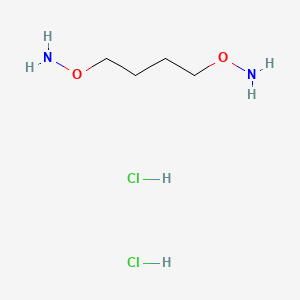 molecular formula C4H14Cl2N2O2 B12506718 O,O'-(Butane-1,4-diyl)bis(hydroxylamine) dihydrochloride 