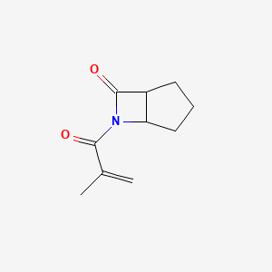 molecular formula C10H13NO2 B12506719 6-Methacryloyl-6-azabicyclo[3.2.0]heptan-7-one 