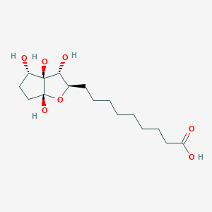 molecular formula C16H28O7 B1250672 Heliconol C 
