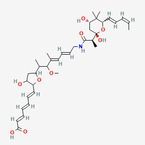 molecular formula C36H53NO9 B1250675 Ganefromycin epsilon 