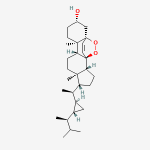 molecular formula C29H46O3 B1250678 5alpha,8alpha-Epidioxysterol 