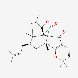 molecular formula C27H38O4 B1250682 Papuaforin C 