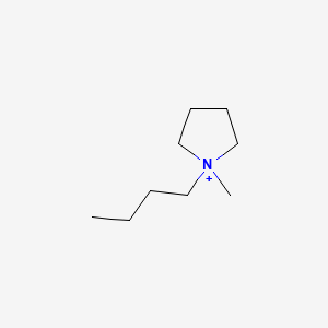 molecular formula C9H20N+ B1250683 1-Butyl-1-methylpyrrolidinium CAS No. 223437-10-3
