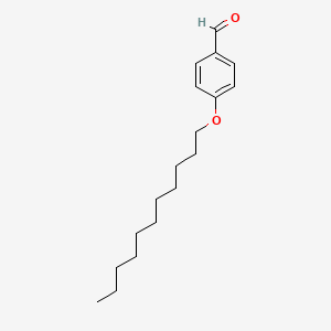 molecular formula C18H28O2 B12506883 4-(Undecyloxy)benzaldehyde CAS No. 60951-75-9
