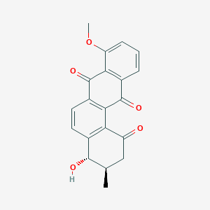 molecular formula C20H16O5 B1250690 Fujianmycin B 
