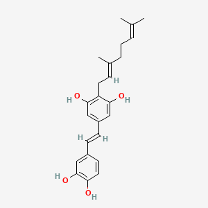 molecular formula C24H28O4 B1250693 Pawhuskin C 