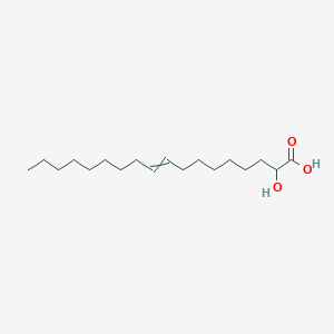 molecular formula C18H34O3 B12506953 2-Hydroxyoctadec-9-enoic acid CAS No. 30141-68-5