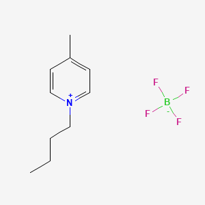 molecular formula C10H16BF4N B1250696 1-Butyl-4-methylpyridinium tetrafluoroborate CAS No. 343952-33-0
