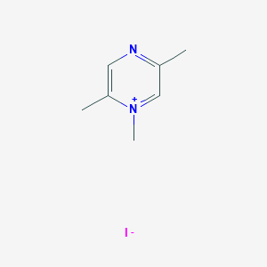 molecular formula C7H11IN2 B12506964 1,2,5-Trimethylpyrazin-1-ium iodide CAS No. 3803-16-5