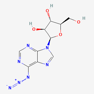 9-(beta-D-Arabinofuranosyl)-6-azidopurine