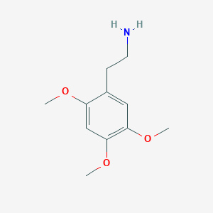 molecular formula C11H17NO3 B125073 2,4,5-Trimethoxyphenethylamine CAS No. 15394-83-9