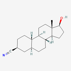 17beta-Hydroxy-5alpha-estrane-3beta-carbonitrile