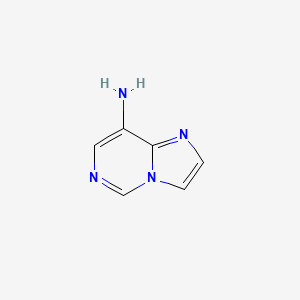 molecular formula C6H6N4 B12507325 Imidazo[1,2-c]pyrimidin-8-amine 