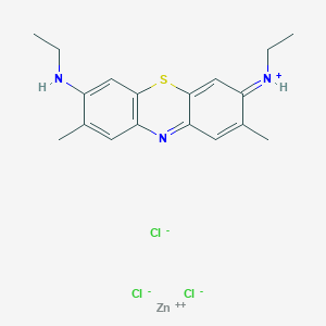molecular formula C18H22Cl3N3SZn B12507335 New Methylene Blue N zinc chloride double salt 
