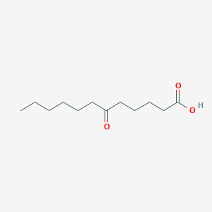 molecular formula C12H22O3 B12507433 6-Oxododecanoic acid CAS No. 4042-04-0