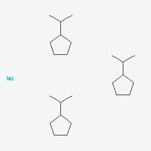 molecular formula C24H48Nd B12507527 Neodymium;propan-2-ylcyclopentane 