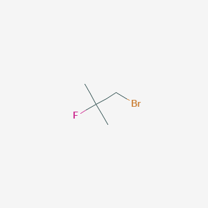 molecular formula C4H8BrF B125078 1-Bromo-2-fluoro-2-methylpropane CAS No. 19869-78-4