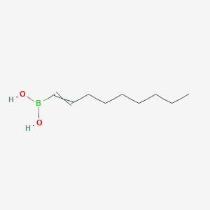 molecular formula C9H19BO2 B12507853 Non-1-EN-1-ylboronic acid 