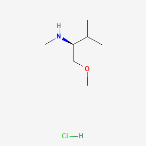 molecular formula C7H18ClNO B12507871 [(2S)-1-methoxy-3-methylbutan-2-yl](methyl)amine hydrochloride 