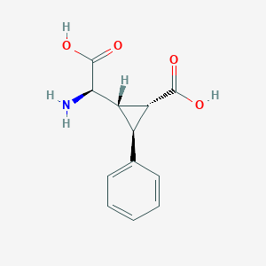2-[(1S,2R,3S)-2-Carboxy-3-phenylcyclopropyl]-D-glycine