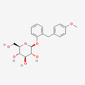 molecular formula C20H24O7 B1250799 Sergliflozin A CAS No. 360775-96-8