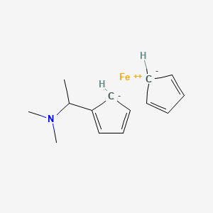 molecular formula C14H19FeN B12508032 (S)-N,N-dimethyl-1-ferrocenylethylamine 