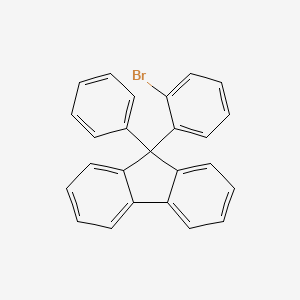 molecular formula C25H17Br B12508149 9-(2-Bromophenyl)-9-phenyl-9H-fluorene 