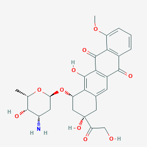 molecular formula C27H29NO10 B1250846 11-Deoxyadriamycin CAS No. 71800-89-0