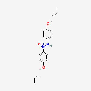 molecular formula C20H27N2O3+ B12508479 4,4-DI-N-Butoxyazoxybenzene 