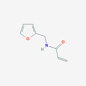 molecular formula C8H9NO2 B12508535 N-[(furan-2-yl)methyl]prop-2-enamide 