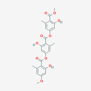 molecular formula C26H24O10 B1250854 Tenuiorin 