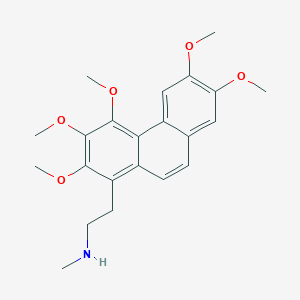 molecular formula C22H27NO5 B1250858 Thalicpureine CAS No. 218900-91-5